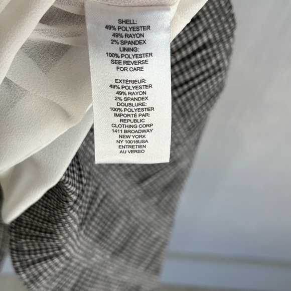 T Tahari size M ruffle tiered gingham midi dress black lined spaghetti strap - Picture 16 of 16